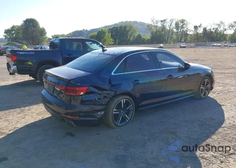 2017 Audi A4 2.0T Premium z USA, uszkodzony, nr VIN WAUENAF48HN032441